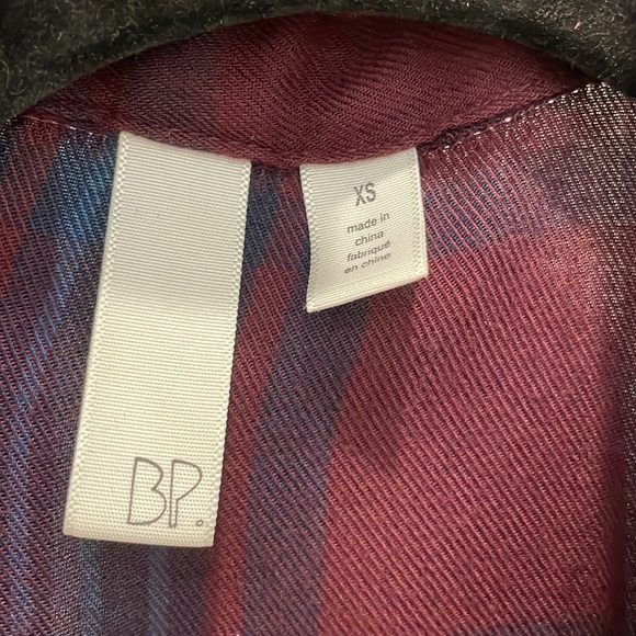 BRAND NEW FLANNEL SHIRT! NORDSTROM BRAND BP- PERFECT CONDITION! - Picture 5 of 6